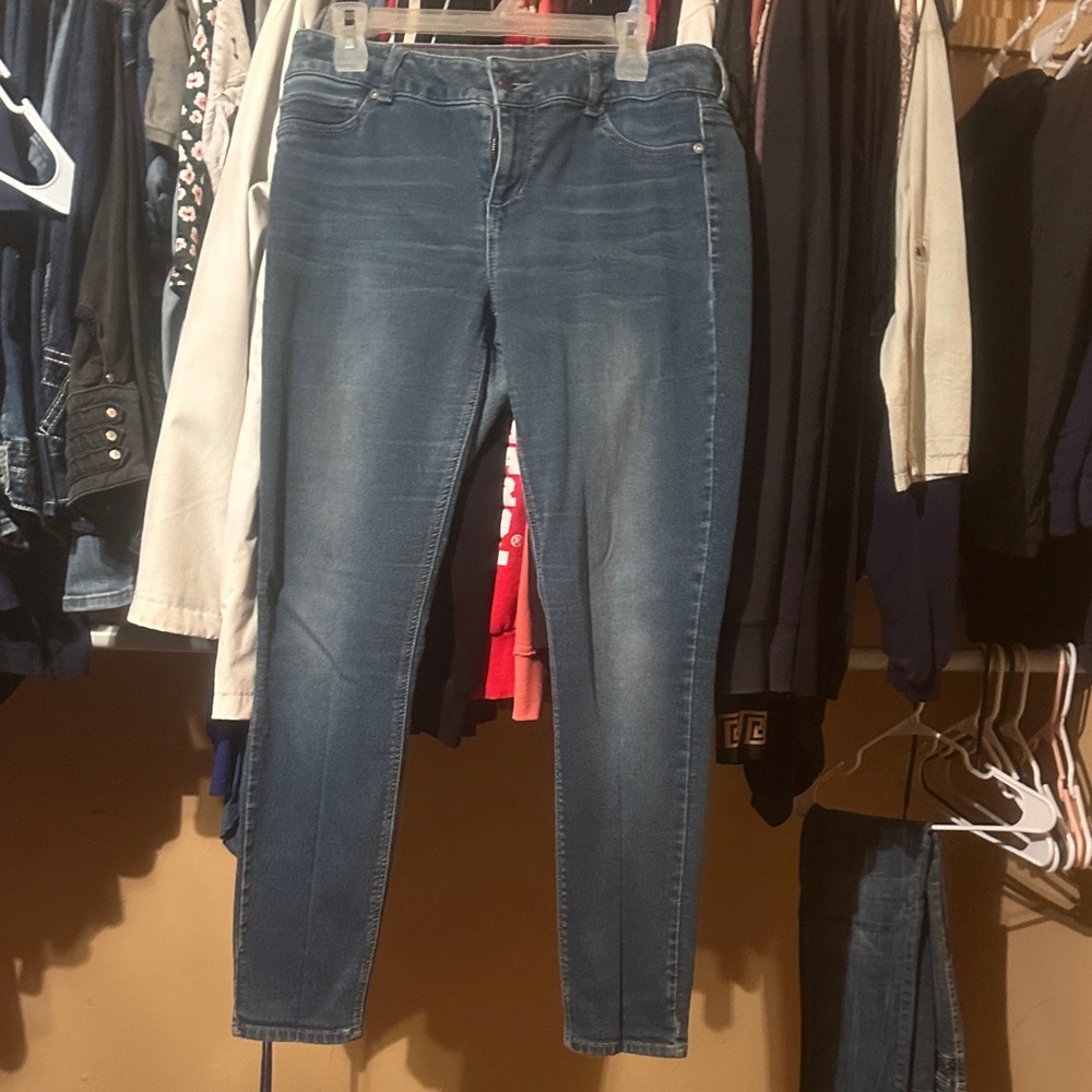 Maurices Blue Skinny Jeans for Women